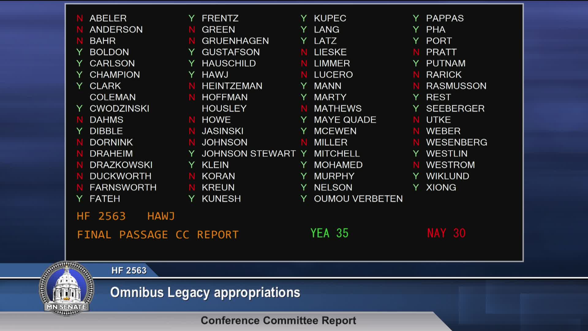 Senate passes bill as American Indian Day celebrations are announced