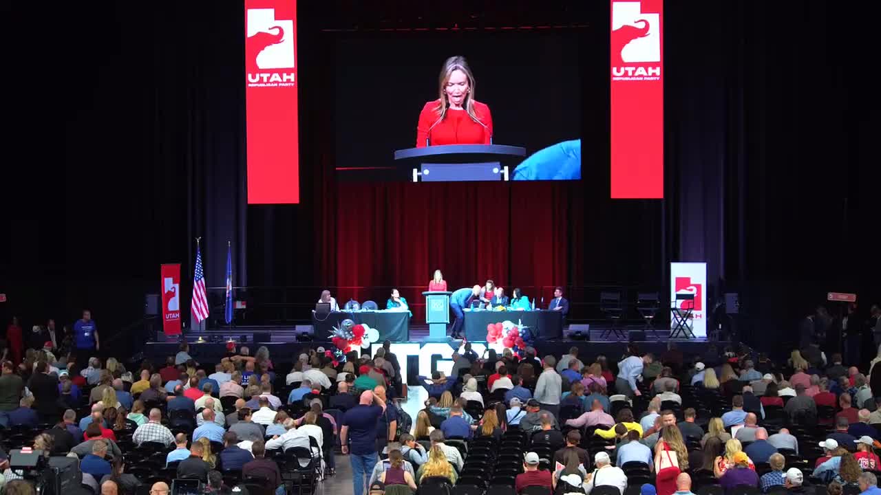 Utah Republicans reaffirm commitment to conservative values during state party convention