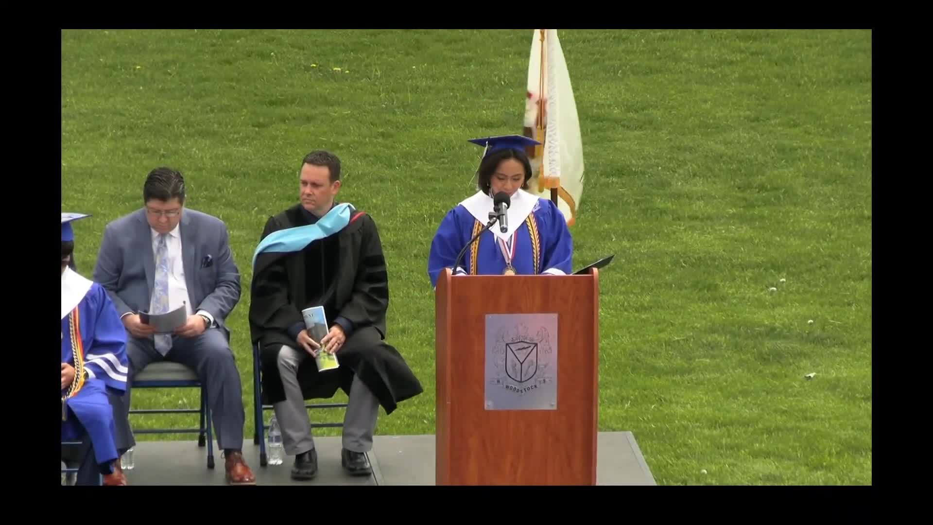 Woodstock High School celebrates Class of 2025 graduation with speeches and honors