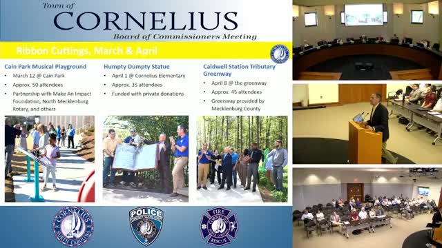 Cornelius Town Council reviews Sunset Cove wedding venue proposal at Nance Road