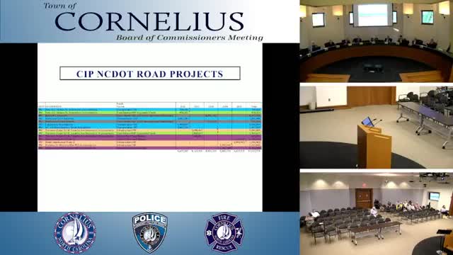 Cornelius Town Board discusses $225M capital project plan amid budgetary challenges