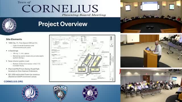 Cornelius Town Council reviews traffic study and proposes new roundabout