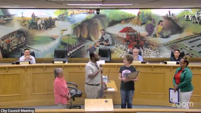 Congressional Recognition Honors Darlene for 40 Years of Service in District 35