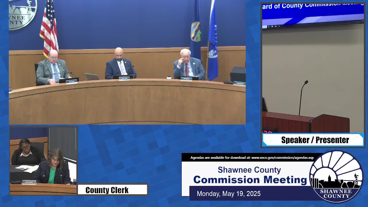 Shawnee County approves playground turf contract and billboard campaign funding