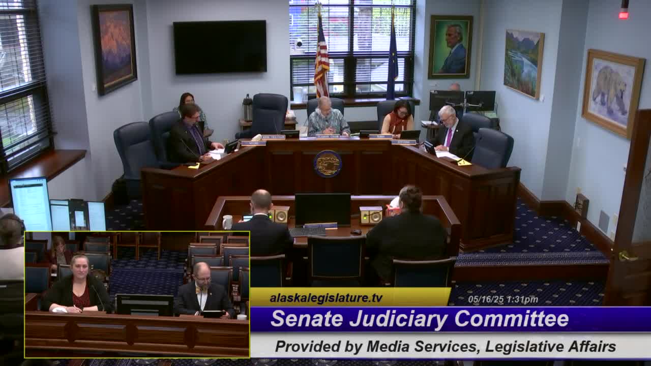 Senate Judiciary Committee hears bill to modernize Alaska guardianship and conservatorship laws