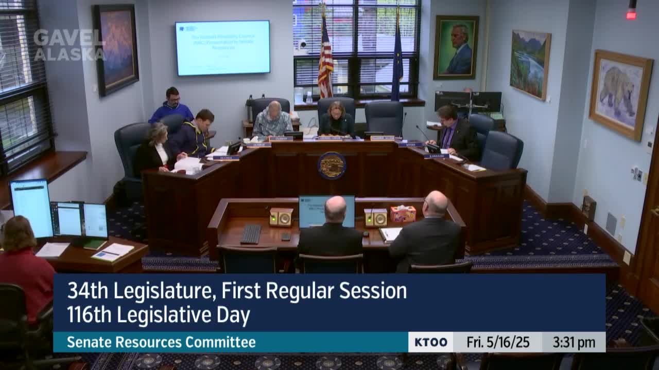 Rail Belt Reliability Council updates Senate committee on standards, 2026 integrated resource plan timeline