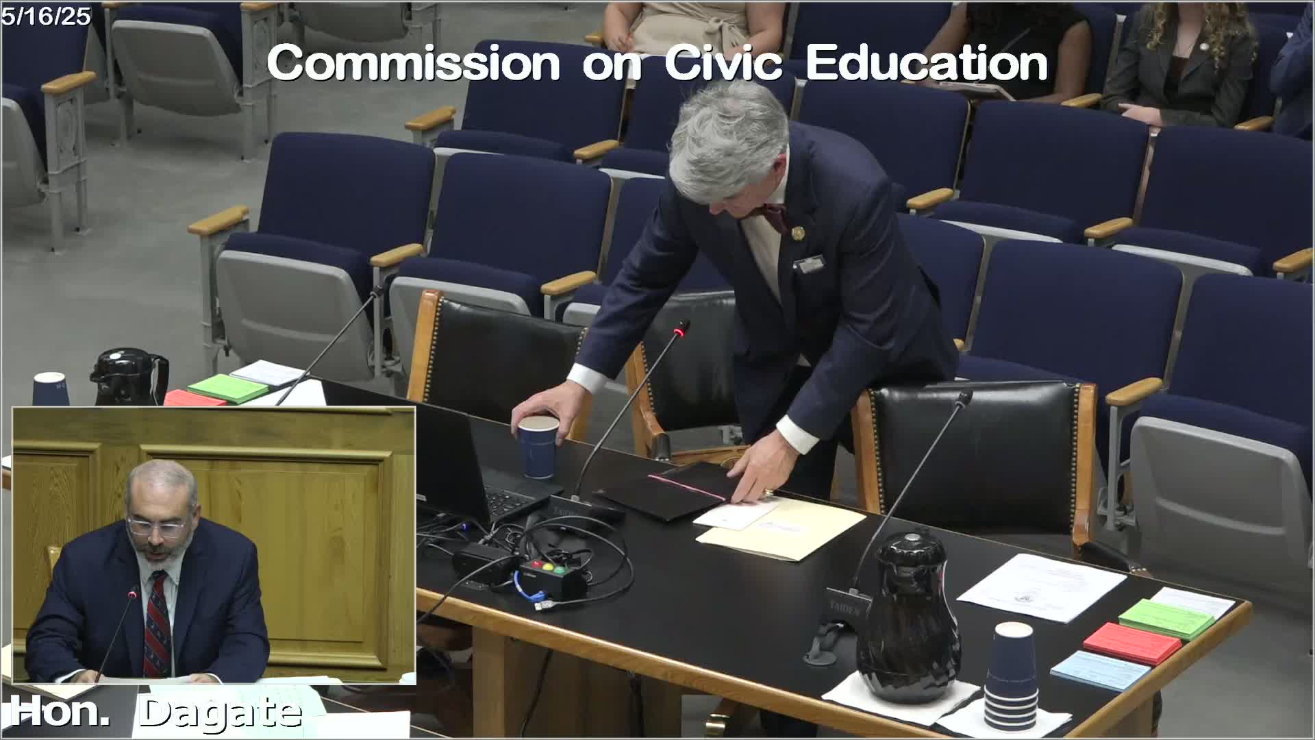 Louisiana Supreme Court Justice outlines 200 years of the state civil code to civic‑education commission