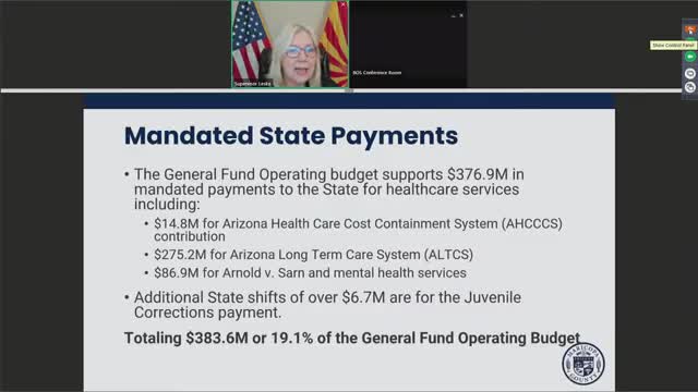 Maricopa County pushes to eliminate $6.7M juvenile correction costs in state budget