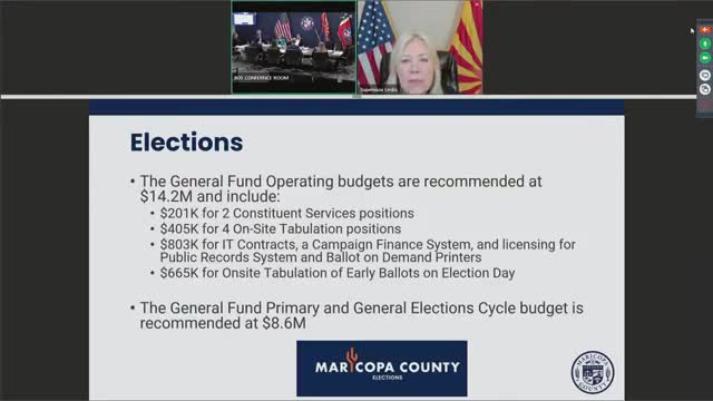 Maricopa County approves $452 million budget with focus on public safety and technology