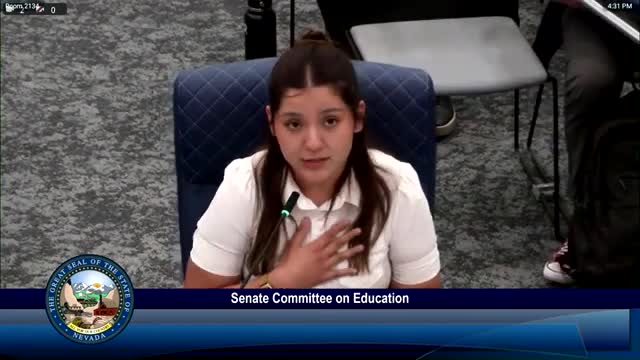 Carlos De Leon advocates for Opportunity Scholarship against SB 460 in Las Vegas