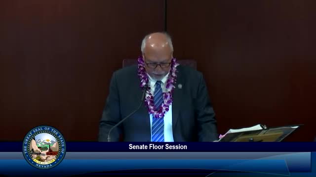 Nevada Senate Celebrates Asian American Native Hawaiian Pacific Islander Heritage Day