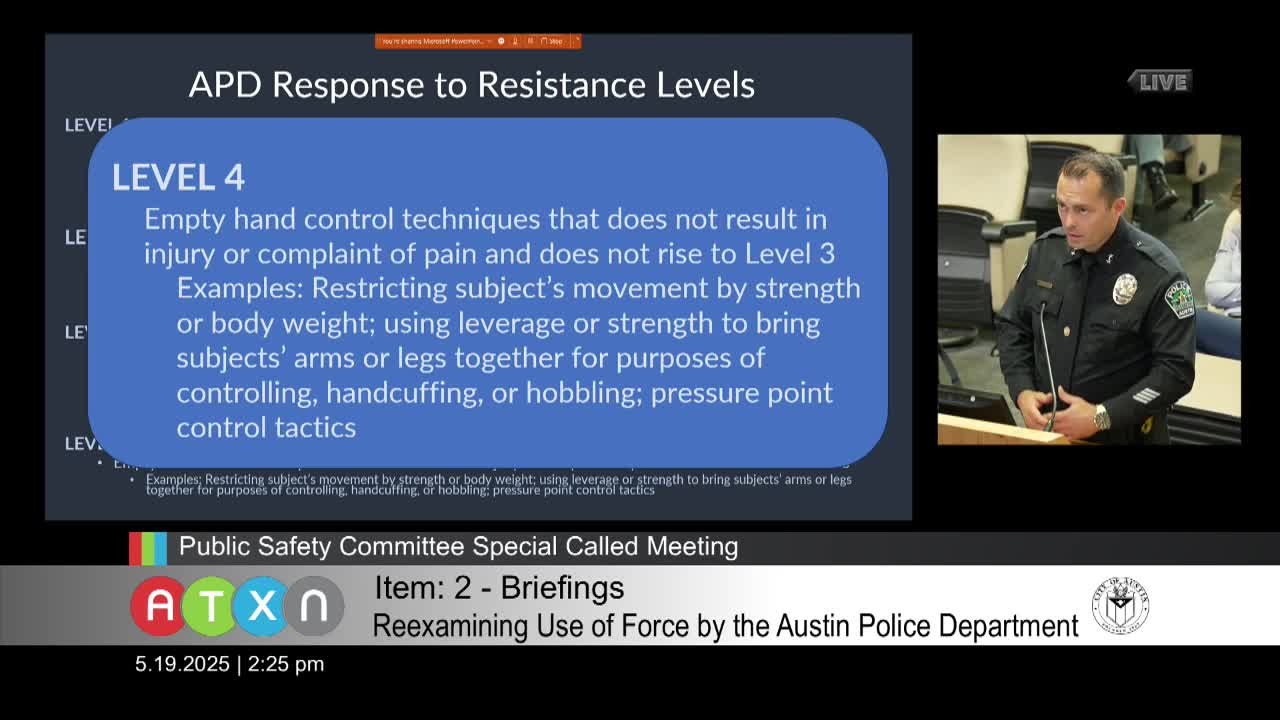 APD addresses data inaccuracies and integrity issues in use of force reporting