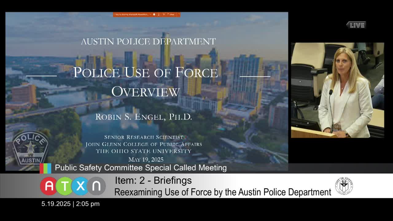 Austin Police Department initiates use of force task force to improve safety protocols