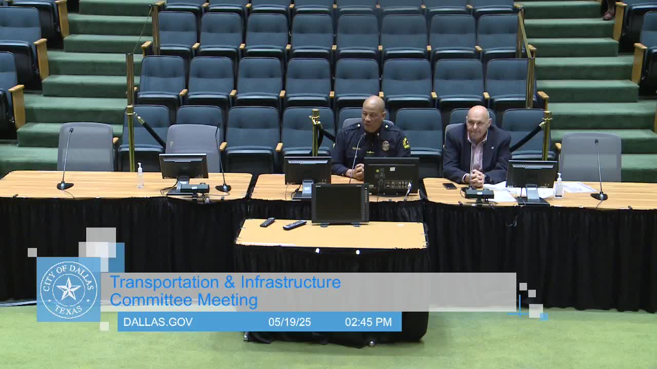 Dallas Council Members Advocate for Enhanced Vision Zero Public Safety Initiatives
