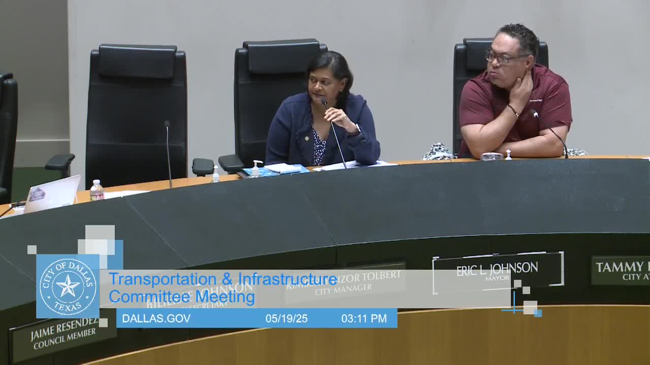 Dallas Transportation Committee discusses Vision Zero progress and funding priorities