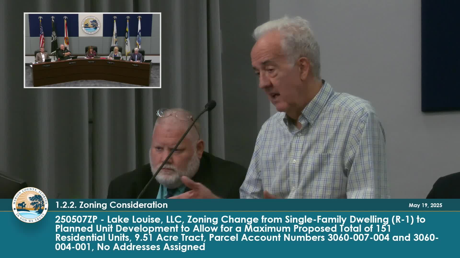 Commissioners review urban residential plan amid traffic and stormwater concerns