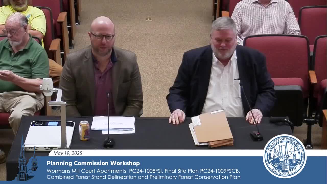Standard Communities presents site plan for affordable housing in Frederick