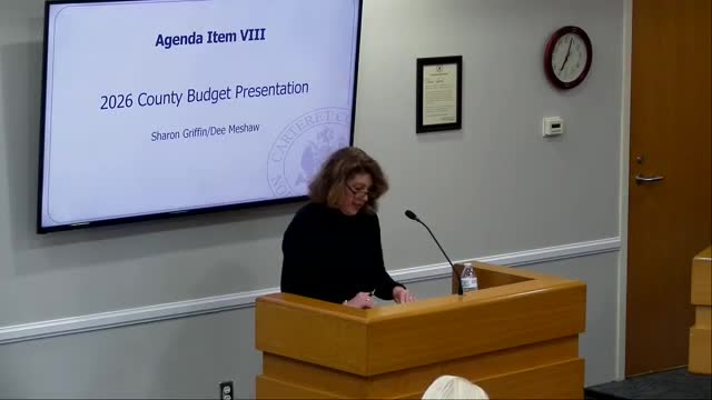 County officials unveil $180M budget including 11-cent tax rate reduction