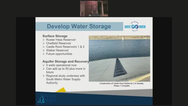 Castle Rock Water invests in new Sedalia reservoir to enhance summer water storage