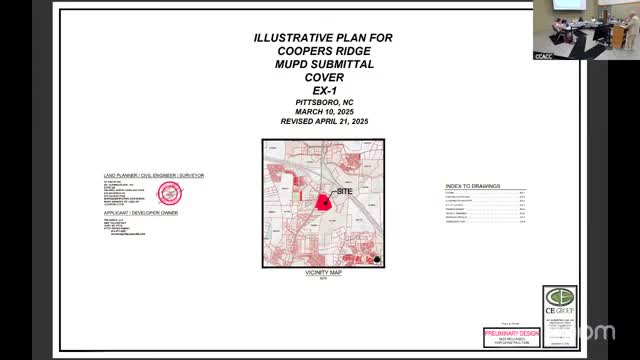 Tri Lane Co seeks rezoning for 30 acres along US Highway 15501 in Pittsboro