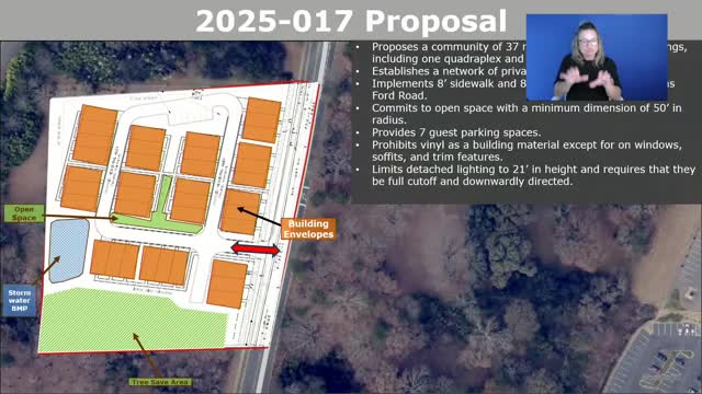 City Council reviews Drax Group's multifamily residential site proposal near Nations Ford Road