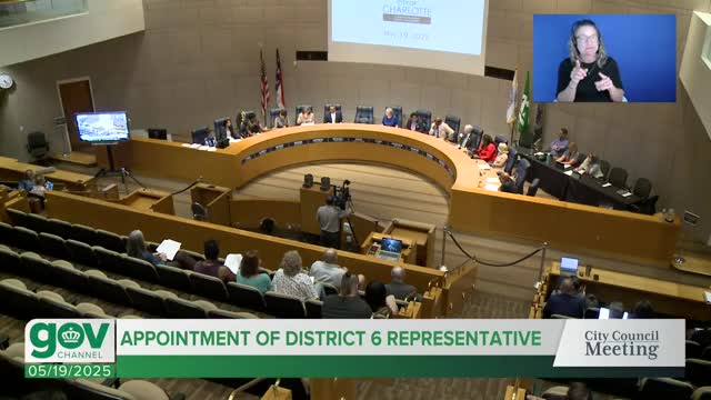 Council confirms Edwin Peacock for District 6 amid voting clarifications