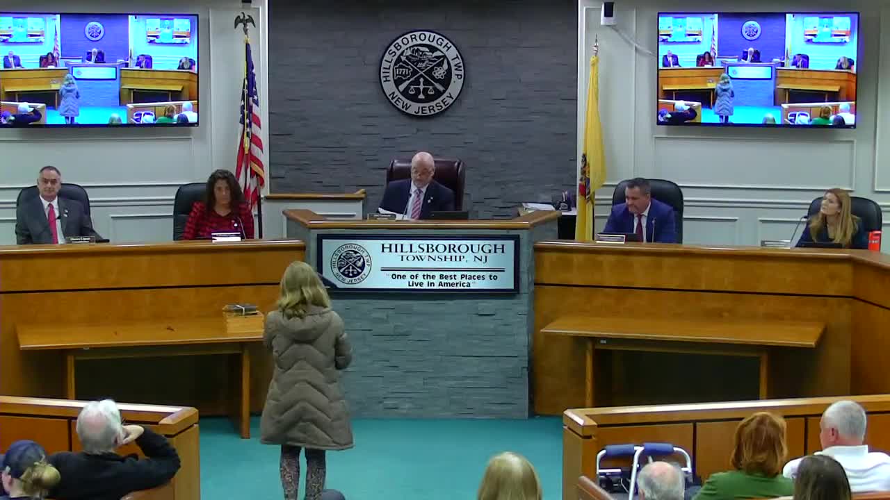 Residents urge action on school-funding reform, meeting notice and anti-bonding at Hillsborough reorg meeting