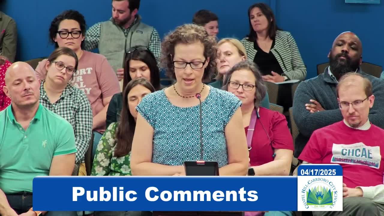 Catherine Cole urges board to audit student screen time in schools