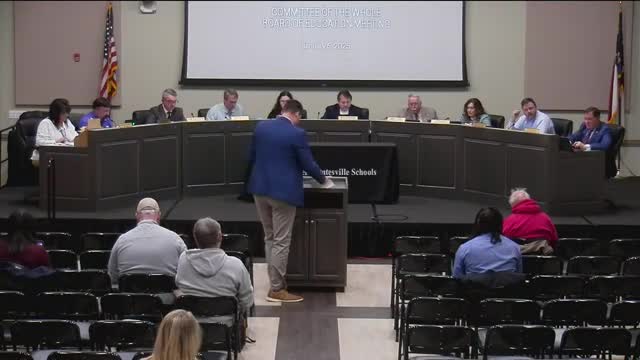 Board to consider Statesville High ramp project; staff outlines facility-rental program and proposes Parkertown name for new elementary