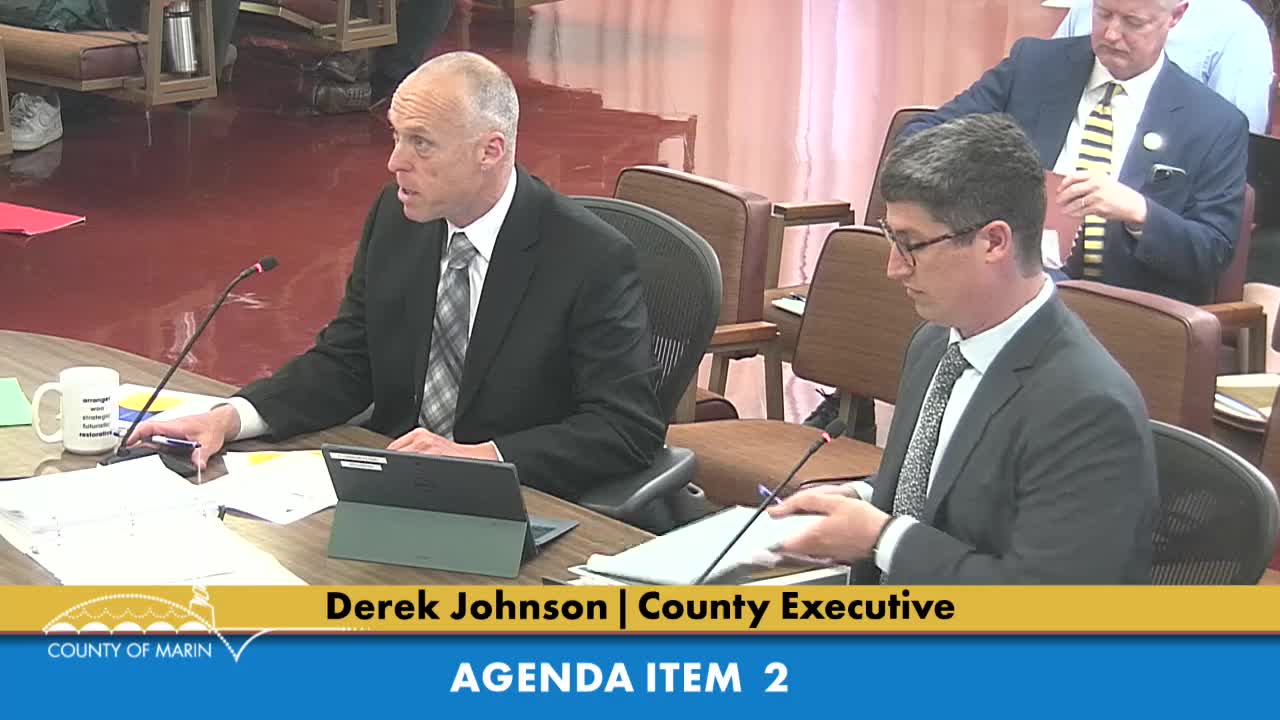 Marin County Board Proposes $865 Million Budget Amid Economic Uncertainties