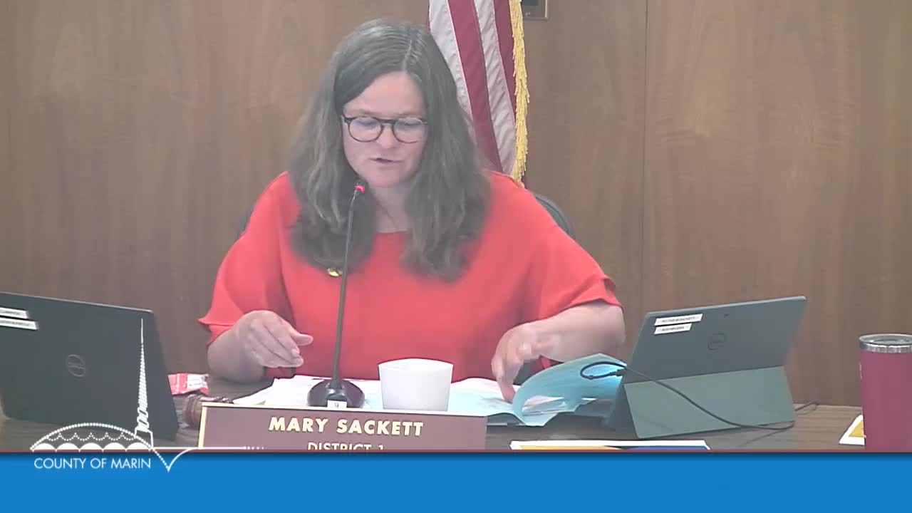 Marin County Executive Johnson proposes new leadership structure for improved departmental collaboration