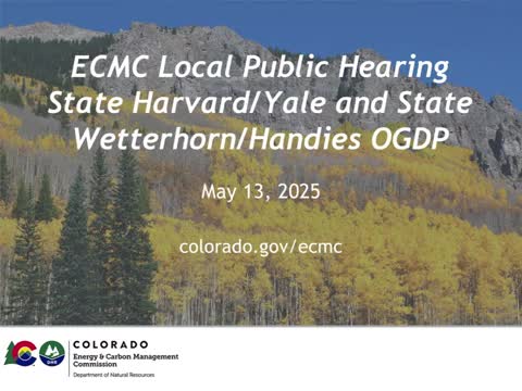 ECMC outlines permit process for Crestone's oil and gas development plan