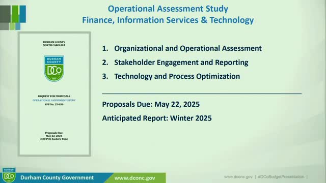 Durham County reviews financial policies to maintain AAA bond rating and support growth