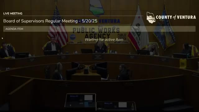 Dexter Bridal B. Calicar honors Filipino contributions at Ventura County Board meeting