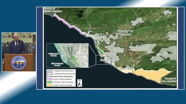 Ventura County Supervisors Approve Coastal Area Planning Amendments for Sea Level Rise