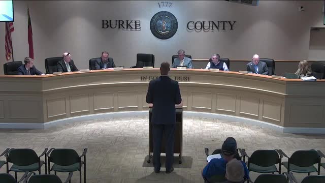 Burke County debates article 42 funds for VIPER radio and patient transport bill impact