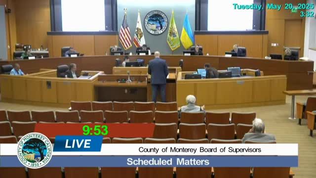 Monterey County Supervisors review Harper Canyon project’s wildlife corridor impact concerns
