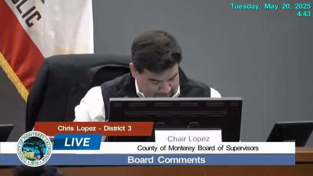 Monterey County leaders discuss housing, scholarships, and upcoming Memorial Day events