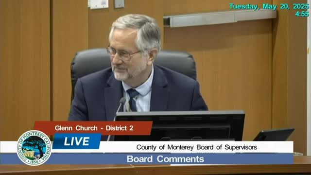 California Supervisor Church appointed to Coastal Commission amid community honors