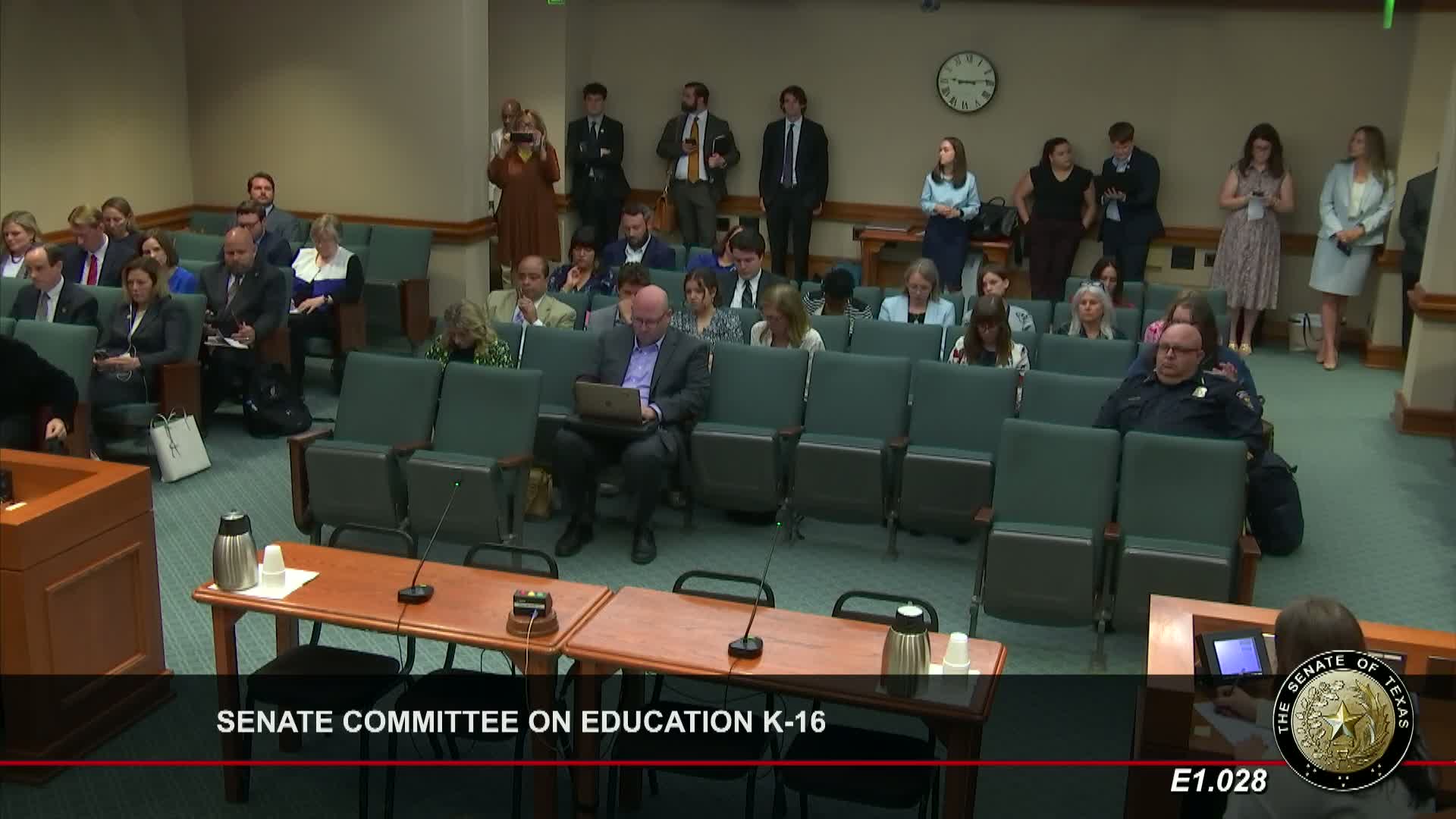 Committee debates school safety cleanup bill that would let TEA commission peace officers, tighten reporting rules