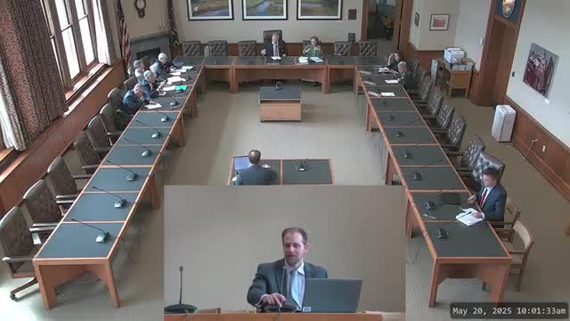 CFO Nathan White outlines SB 118 funding for nursing home allowances and Hampstead transition
