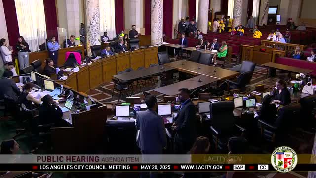 Public speakers criticize cannabis department reforms during Los Angeles council meeting
