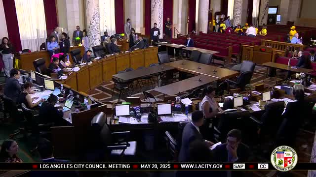 Mark Gaynor urges Los Angeles council to fund public bank study amidst budget shortfall