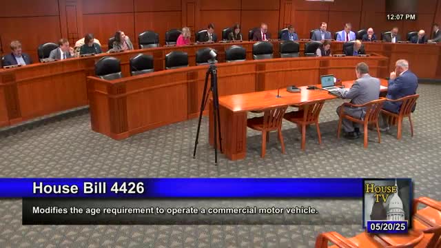 Michigan House Bill 4426 lowers HAZMAT endorsement age to boost driver workforce