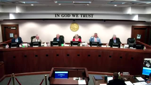 Wayne County Board of Commissioners honors Troy Pate Jr and discusses economic development incentives