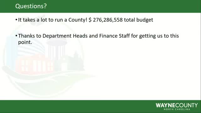 Wayne County pursues public hearing and appoints members to wastewater committee