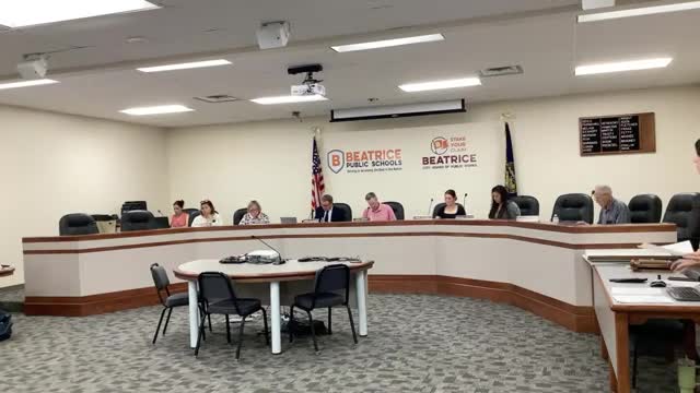 Beatrice High School honors Kolten Housa as Employee of the Month