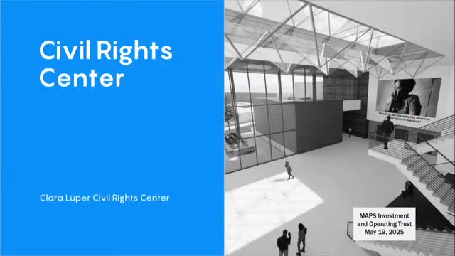 Oklahoma City unveils plans for Clara Luper Civil Rights Center and community projects