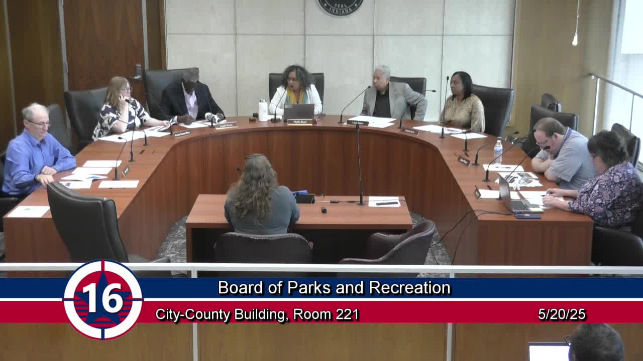 Indy Parks outlines $2 million spring proposal for courts, landscaping, conservatory and park amenities