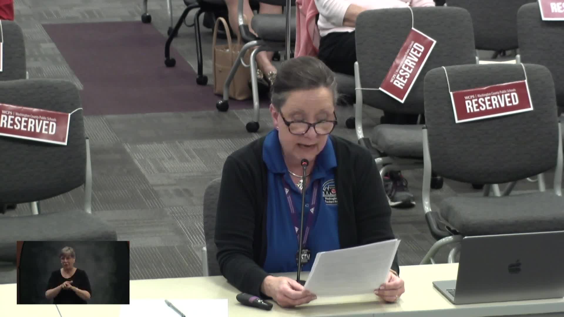 Union disputes impact of Governor Moore's funding cuts on Washington County schools